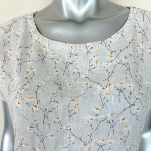 Cynthia Rowley linen top size S - Picture 2 of 7